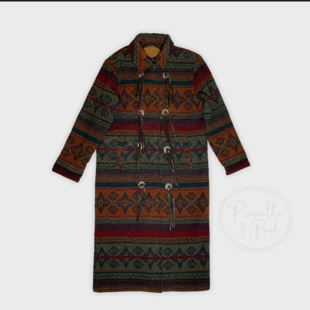✨WOOLRICH Navajo Nordic Wool Coat